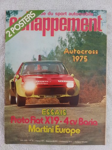 Echappement 1975 proto - echappement, n°79