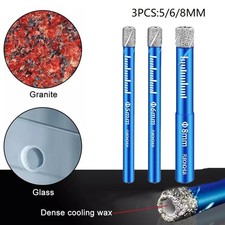 3x Bleu Céramique Carrelage