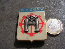 insigne    103 eme  reparation