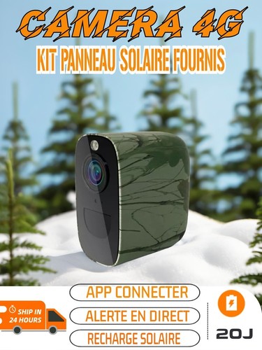 Camera pro camo kit complet - 4g,