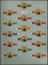 15 CIGAR RINGS - THE OLD SMOKER ANTWERP -