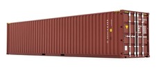 MARGE MODELS, Container maritime 40 pieds marron, échelle 1/32, MAR2324-02