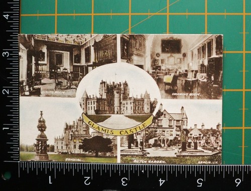 Ancien carte postale glamis - ancien,