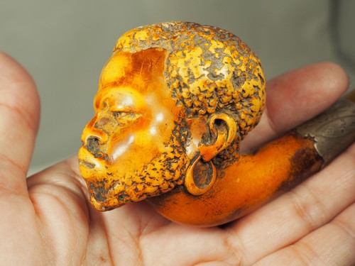 Pipe fumeur ancienne ecume - pipe,