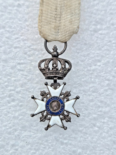 Ordre lys croix - en, argent