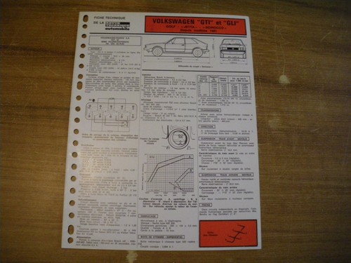 Fiche technique volkswagen - fiche,