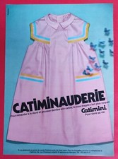CATIMINAUDERIE 1980 CATIMINI CATIMINAUDERIE Children's Clothing Press Advertisement