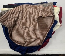 New Men's Sexy Nylon Bikini Brief Underwear  Lot Of 17 Various Sizes Colors