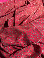 Tissu vintage soie ou acétate