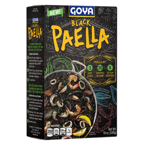 Goya dinner mix paella negra - goya,