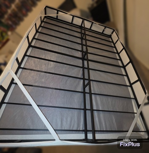 New queen inch metal box - new,
