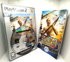 ✅Medal of Honor soleil levant Ps2 Jeu Platinum Console Playstation 2 CIB OVP TBE