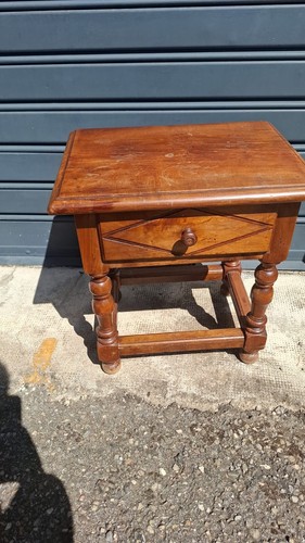 Table chevet bois marron - chevet,