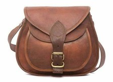 Bag Women Vintage Stylo Genuine Leather Cross Body Shoulder Handmade Purse