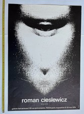 1974 Roman Cieslewicz Beef Eye Galley Vintage Poster