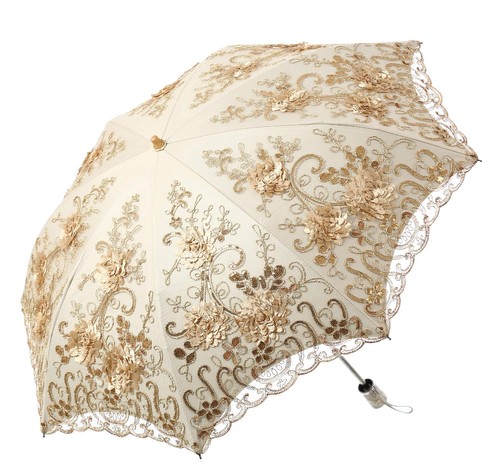 Embroidered lace double - lace, double-deck