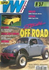 SUPER VW MAGAZINE N°57 TYPE 2 1955 / 1200 MODELE 1971 / CABRIOLET 1968/ BAJA BUG