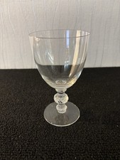 Lalique Crystal Saint Hubert Model Red Wine Glasses