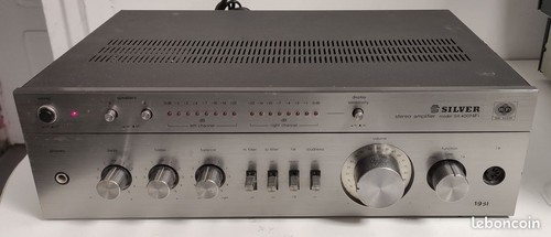 Amplificateur audio silver - amplificateur,