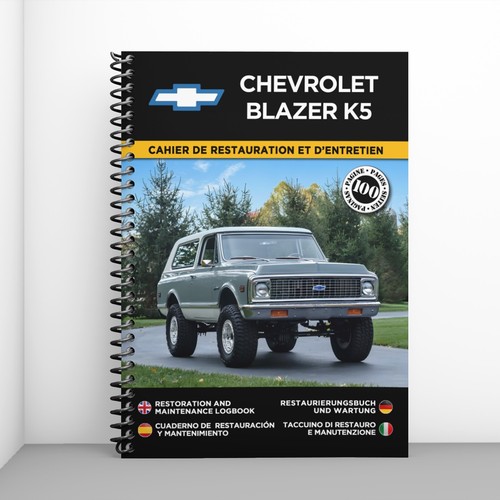 Chevrolet blazer cahier - k5, :