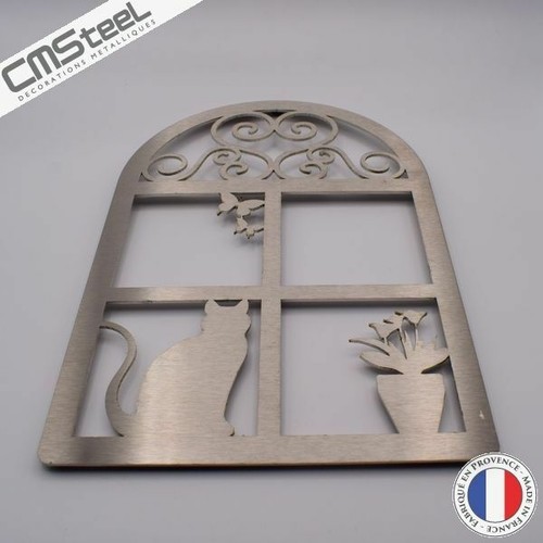 Dessous plat chat fenetre - chat,