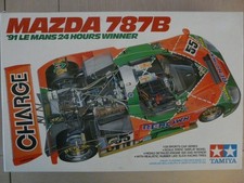 Model car 1/24 TAMIYA ref 24112 Mazda 787B "91 Le Mans 24 hours winner"