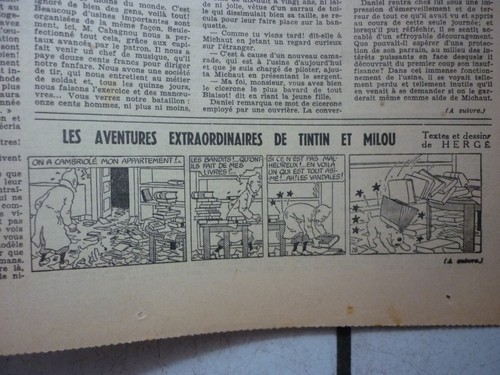 Tintin journal soir - ,