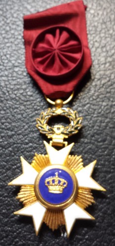 Belgique ordre couronne - ordre,