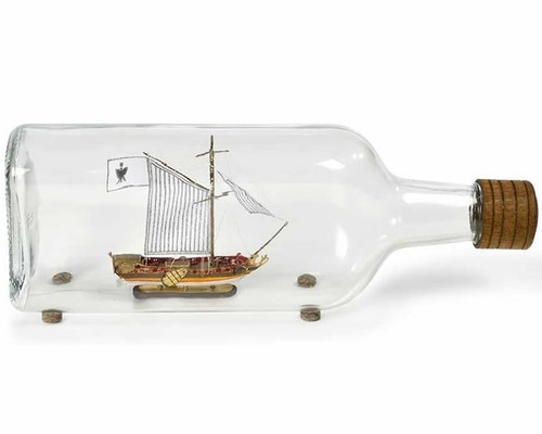 Amati bateau bouteille - bateau, en
