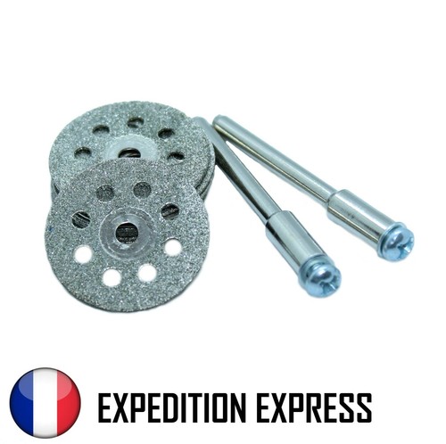 Lot disques diamant 22mm - lot,