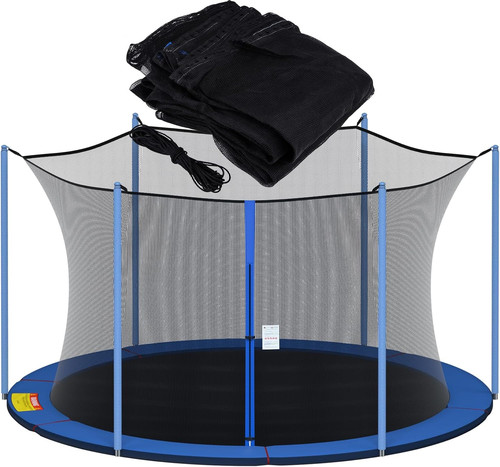 Trampoline net for straight - trampoline,