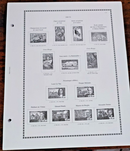 Feuilles préimprimées fs - préimprimées,