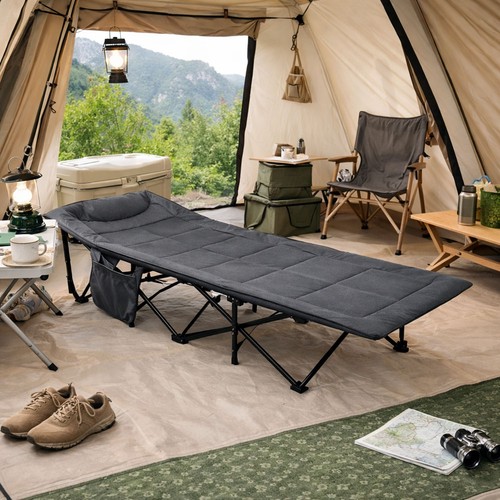 Lit camping pop chaise - pop-up,