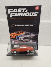 #23 Voiture 1/43 IXO altaya Fast and Furious : Plymouth Road Runner