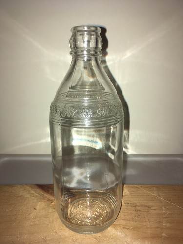 Antique small glass bottle - glass,
