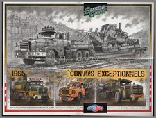 POSTER CAMION RéTRO BERLIET