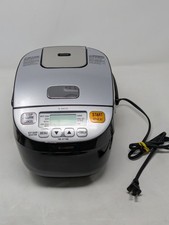 Zojirushi NL-BAC05 Micom 3-Cup Rice Cooker & Warmer – Silver Black