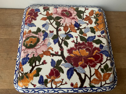 Ancien dessous plat en - plat,