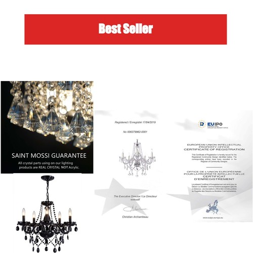 Lustre cristal saint - lustre, en