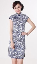 Joli Mini Robe Chinoise Qi-Pao