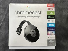 Google Chromecast 2nd Generation black, Pre-Owned