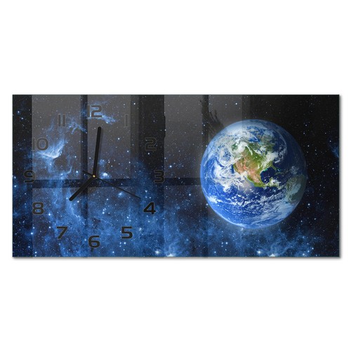 Horloge murale horizontale - murale,