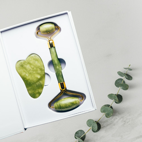 Rouleau jade facial et - de,