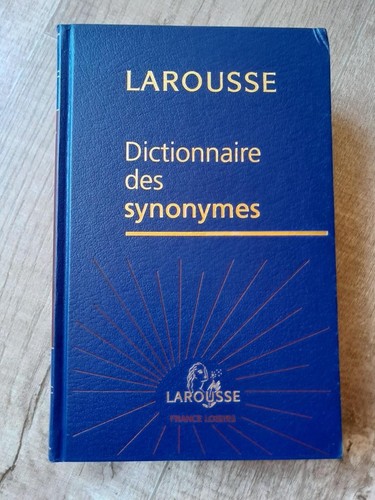 Dictionnaire des synonymes