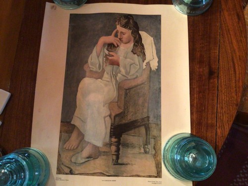 Picasso liseuse grise - picasso,