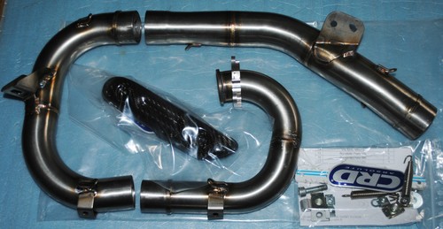 Tubulure échappement inox - tubulure,