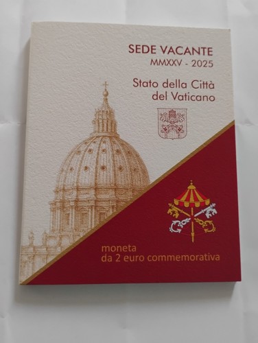 Blister euro vatican 2025 - blister,