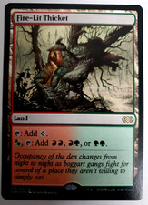 MTG: Double Masters - Fire-Lit Thicket - Rare - #317 - NM