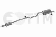 RENAULT CLIO II BERLINE 3/5 PORTES 1.4 1998-2001 Ligne D'échappement Silencieux