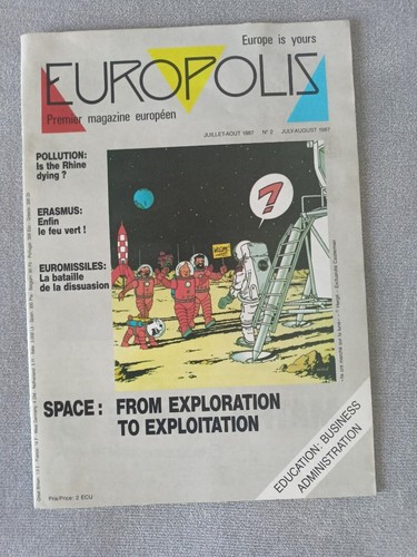 Tintin magazine europolis - tintin,
